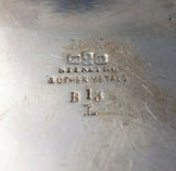 Mixed Metals Gorham Sterling Silver Vase Applied Leaf & Ladybug Aesthetic #6247