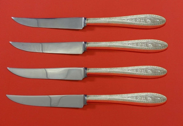 Wedgwood by International Sterling Silver Steak Knife Set 4pc HHWS Custom Made