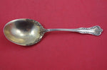 Chatelaine by Lunt Sterling Silver Berry Spoon GW w/ applied border 8 1/4"