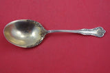 Chatelaine by Lunt Sterling Silver Berry Spoon GW w/ applied border 8 1/4"