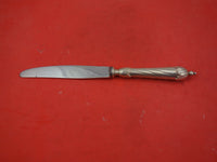 Rocaille by Gebrüder Reiner German 800 Silver Dinner Knife Large 10 1/8"