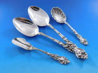Douvaine by Unger Sterling Silver Flatware Set Service 131 Pieces Dinner Rare