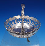 Floral by Theodore Starr Sterling Silver Candy Dish w/Swing Handle #888 (#7782)