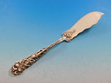 Raphael by Alvin Sterling Silver Flat Handle Master Butter 7 1/8" Floral Figural
