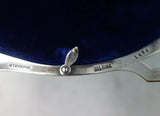 Mauser Sterling Silver Mirror Oval #1420 10" x 7" c.1920 (#5787)