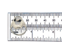 10k Gold Filigree Genuine Natural Rock Crystal Quartz and Onyx Ring (#J6358)