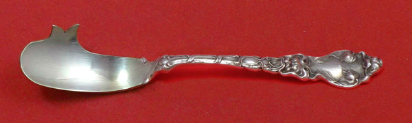 Douvaine by Unger Sterling Silver Nouveau Cheese Knife w/Pick FHAS Custom 5 3/4"