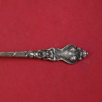 Douvaine by Unger Sterling Silver Nouveau Olive Spoon Pierced Original 6 1/4"
