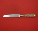 Elizabethan by CJ Vander English Sterling Silver Luncheon Knife with Gold Accent