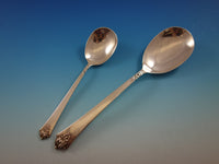 Castle Rose by Royal Crest Sterling Silver Flatware Set 8 Service 39 pcs Grille
