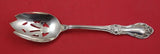 Wild Rose by International Sterling Silver Serving Spoon Pierced with Teeth Orig
