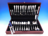 Dresden Scroll by Lunt Sterling Silver Flatware Set for 6 Service 54 pieces