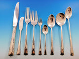 Greenbrier by Gorham Sterling Silver Flatware Set for 12 Service 124 Pieces