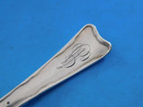 Lap Over Edge Acid Etched Tiffany Sterling Ice Cream Fork GW Forget Me Not