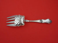 Meadow Rose by Wallace Sterling Silver Fish Serving Fork FH AS  9 1/4"