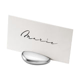 Sky by Georg Jensen Stainless Steel Table Card Holder Set of 4 with Cards -  NOS