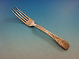 Lap Over Edge Acid Etched by Tiffany Sterling Silver Regular Fork w/ Olives