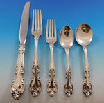 Melrose by Gorham Sterling Silver Flatware Set for 12 Service 60 Pcs Dinner Size