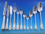 Rocaille by Saint Medard Argenterie French Silverplate Flatware Set Dinner 145pc