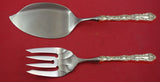 Imperial Chrysanthemum by Gorham Sterling Silver Salmon Serving Set Fish Custom
