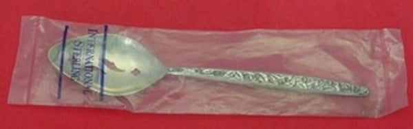 Valencia by International Sterling Silver Serving Spoon Pierced 8 3/4" New