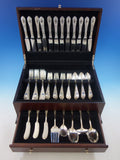 Rose by Kirk Sterling Silver Flatware Set for 12 Service 77 pieces