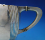 Vincenz Carl Dub Austrian .800 Silver Tea Set 3pc Art Deco Style (#5391)