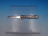 Medallion by Wood & Hughes Coin Silver Pocket Knife 5 1/4" (#7739)