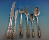 Old Mirror by Towle Sterling Silver Flatware Service for 8 Set 52 Pieces