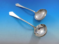 Art Deco by Josef Carl Klinkosch Vienna Austria 800 Silver Flatware Set Service