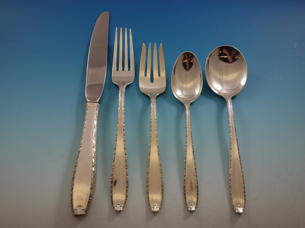 Southern Charm by Alvin Sterling Silver Flatware Set For 6 Service 32 Pieces