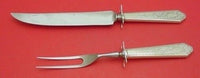 Mary II by Lunt Sterling Silver Steak Carving Set 10" 2pc HH WS Heirloom