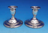 Spring Glory by International Sterling Silver Candlestick Pair #N241 (#0828)