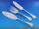 Rubans by Christofle Silverplate Flatware Service Set 131 pcs France Dinner Size