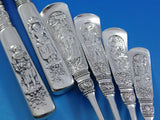 Fontainebleau by Gorham Sterling Silver Flatware Set Service 102 pcs Dinner