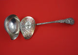 Dutch Sterling Silver Punch Ladle Pcd Strainer Date Mark 1893 Bird 3-D Face 12"