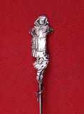 Nuremberg by Gorham Sterling Silver 5 O'clock Spoon man hands on hips 5 1/2"