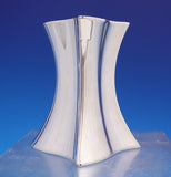 Mid-Century Hazorfim Sterling Silver Vase 3 3/4" Tall 3.73 ozt. (#9074)
