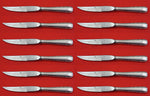 Candlelight by Towle Sterling Silver Steak Knife Custom Set 12 pcs 8 1/2"