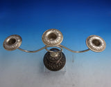 Repousse by Kirk Sterling Silver Candelabra 3-Light #109 Weighted (#8611)