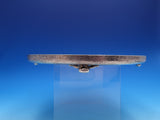 Whiting Sterling Silver Salver Tray with Large Acid Etched Crab In Net 989 #0134