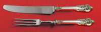 Grande Baroque by Wallace Sterling Silver Individual Fruit Set Custom 2-Piece