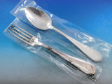 Ascot by Ricci 800 Silver Flatware Set for 12 Service 76 pcs Dinner New Unused