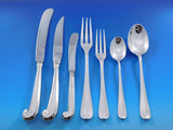 Queen Anne Williamsburg by Stieff Sterling Silver Flatware Set 8 Service 56 pcs