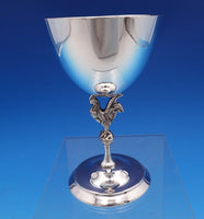 Reed and Barton Sterling Silver Wine Goblet w/ 3-D Rooster #X55 4" x 3" (#8095)