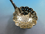 Medallion by Gorham Sterling Silver Sugar Sifter Fluted Rim Gold Washed 6 1/8"