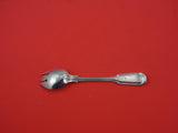 Fiddle Thread by James Robinson Sterling Silver Ice Cream Fork custom 5 5/8"
