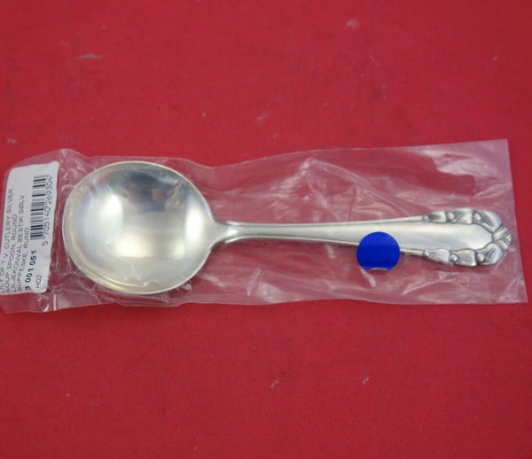 Lily of the Valley by Georg Jensen Sterling Silver Cream Soup Spoon FS 6 1/2"