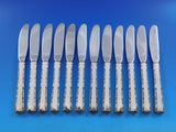 Madrigal by Lunt Sterling Silver Butter Spreader HH Modern 6 1/8" Set of 12