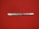 Lap Over Edge Acid Etched by Tiffany Sterling Dessert Knife HHAS w/Birds in Tree